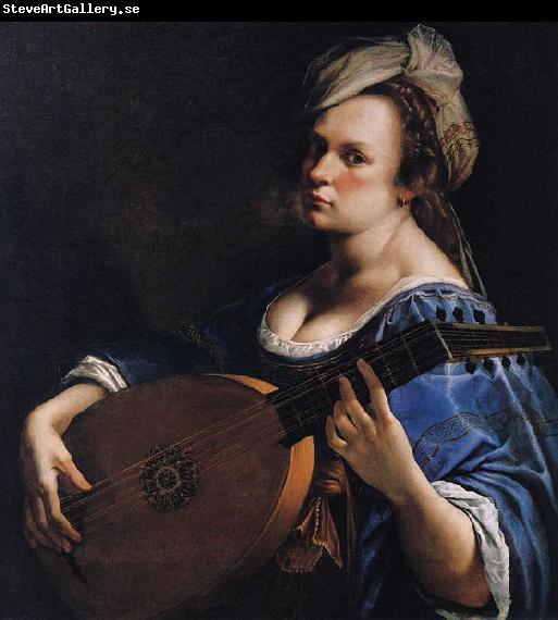 Artemisia  Gentileschi Self portrait